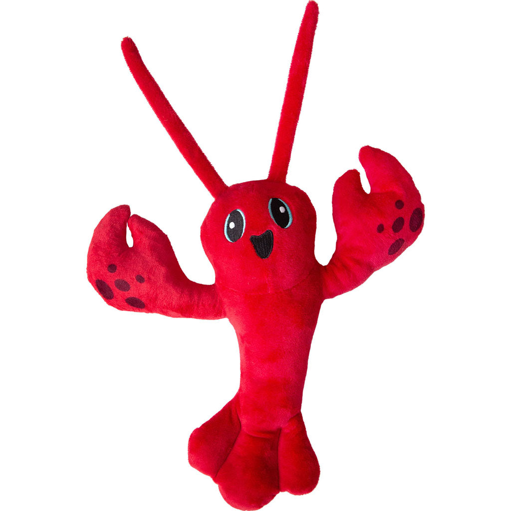 Snugarooz Luca The Lobster  Plush Dog Toy (10 IN)
