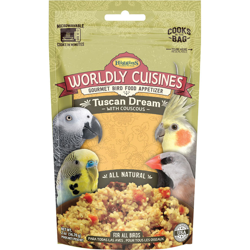 Worldly Cuisines Bird Food Appetizer (TUSCAN DREAM, 2 OZ)