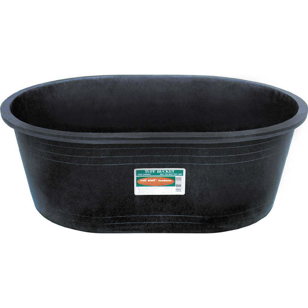 Tuff Stuff Oval Tank With Plug (BLACK, 180 GAL)