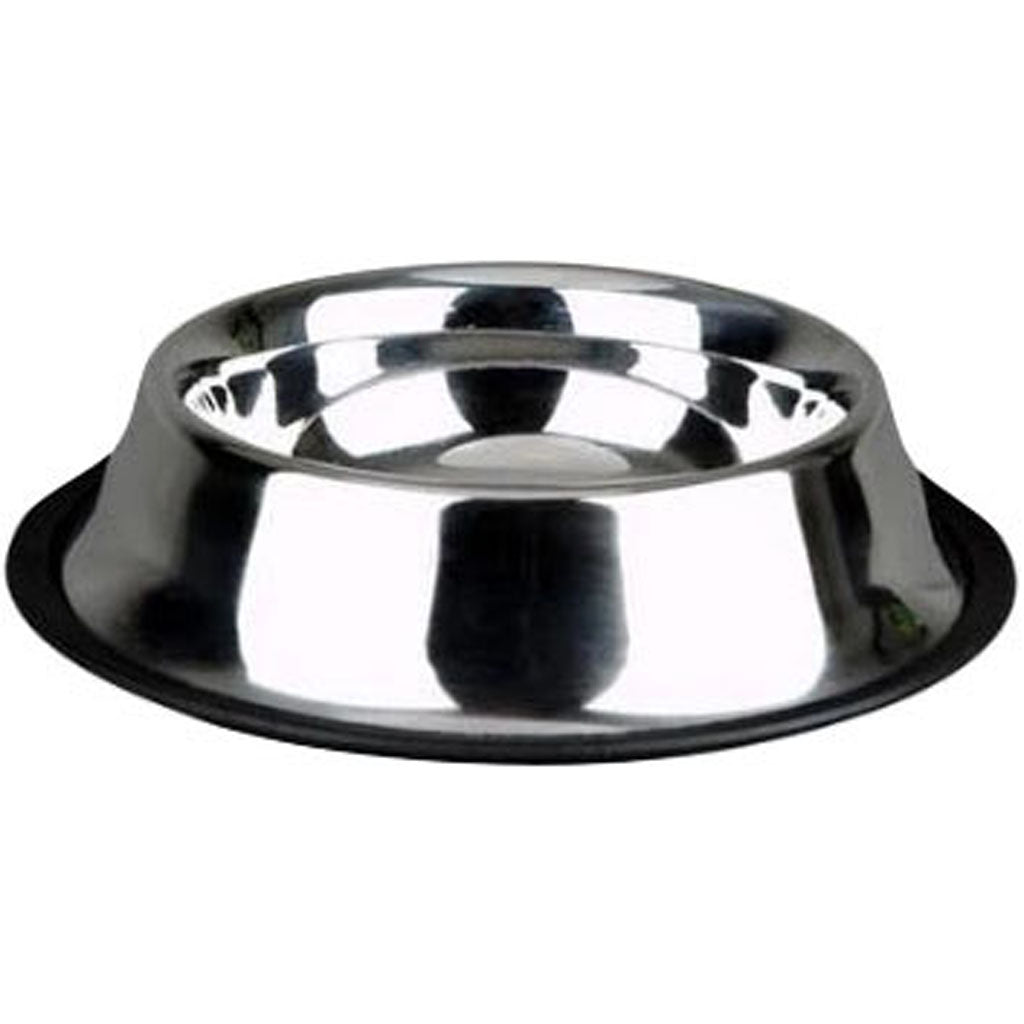 Non-Tip Stainless Steel Dog Bowl (8 OZ)