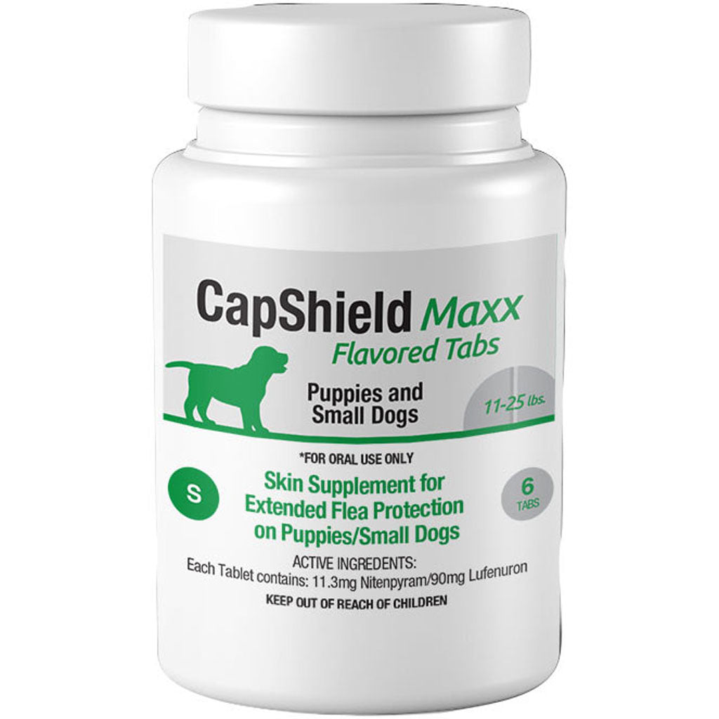 Capshield Maxx Dog Monthly Flea Supplemnt Chewable (11-25LB-6 CT)