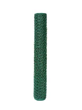 Vinyl Hex Netting (GREEN, 1X24 IN X 25 FT)