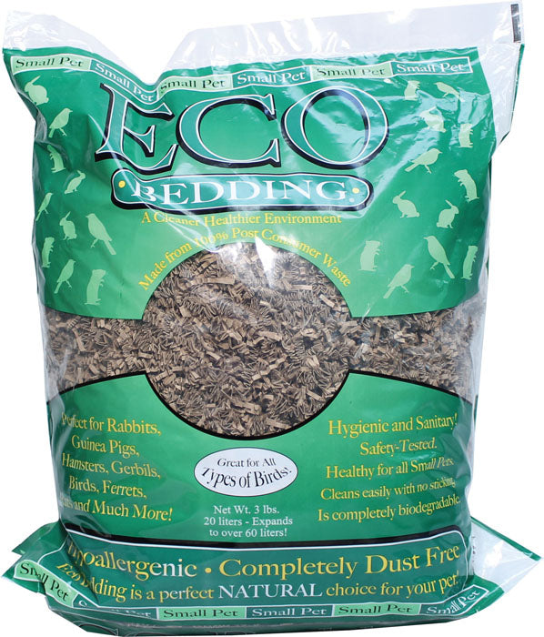 Eco Bedding For Small Pets (BROWN, 3 LB)