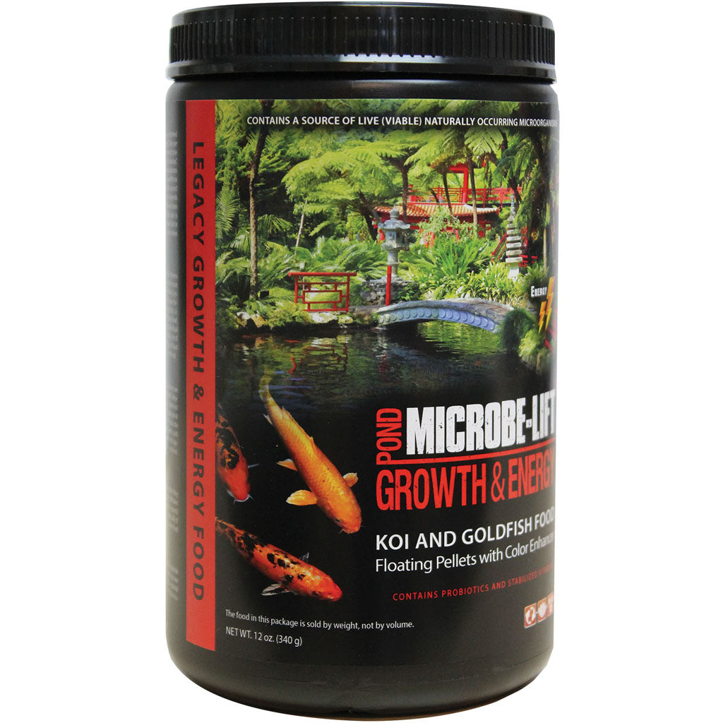 Microbe-Lift Growth & Energy Koi & Goldfish Food (12 OZ)