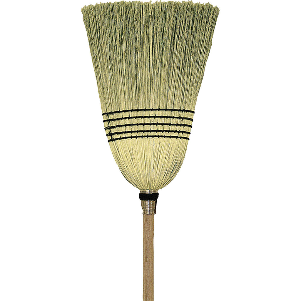 Parlor 100% Corn Broom (NATURAL, 12 IN)