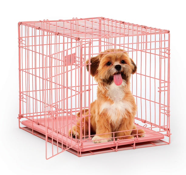 I-Crate Single Door (PINK, 24X18X19 IN)