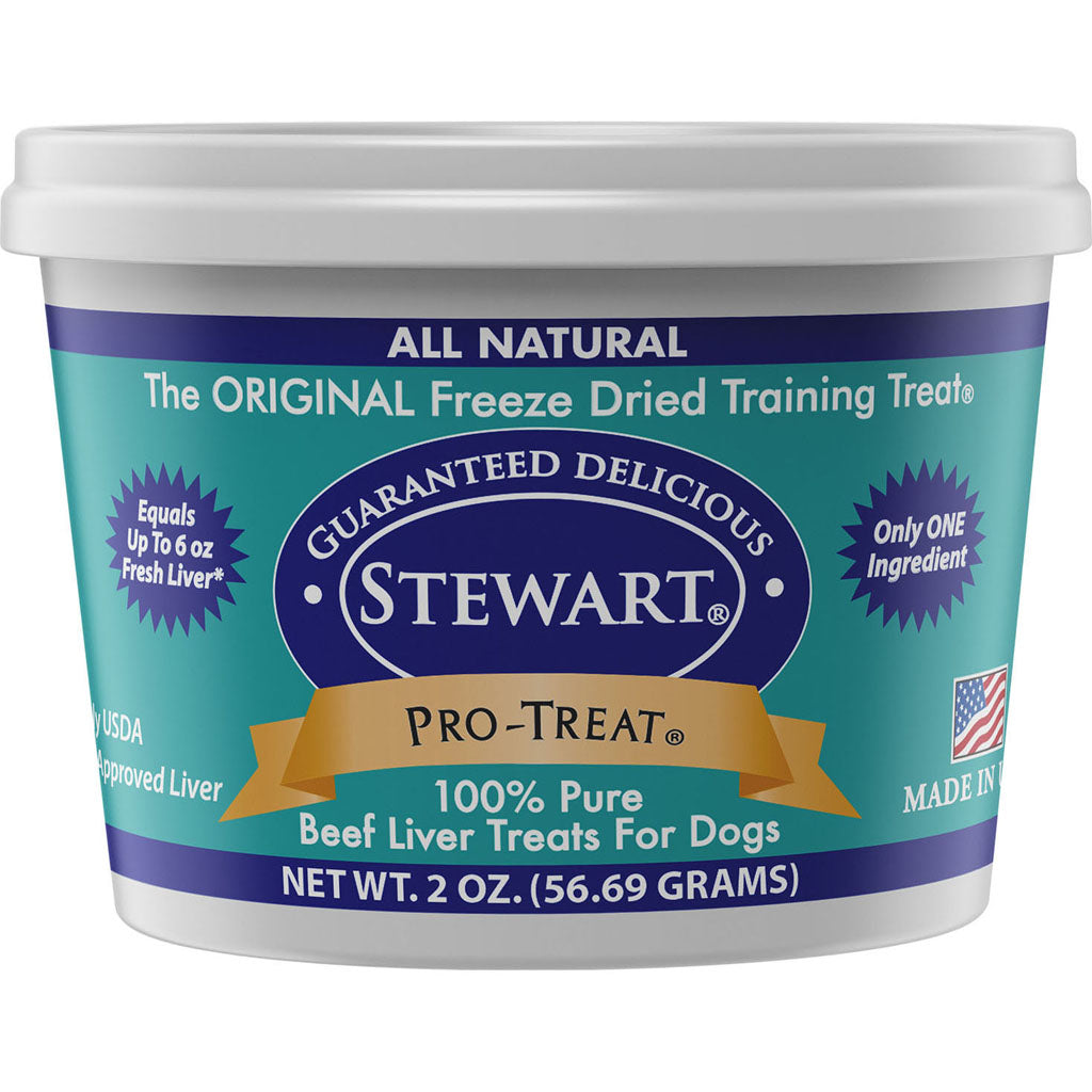 Pro-Treat Freeze Dried Dog Treats (BEEF LIVER, 2 OZ)