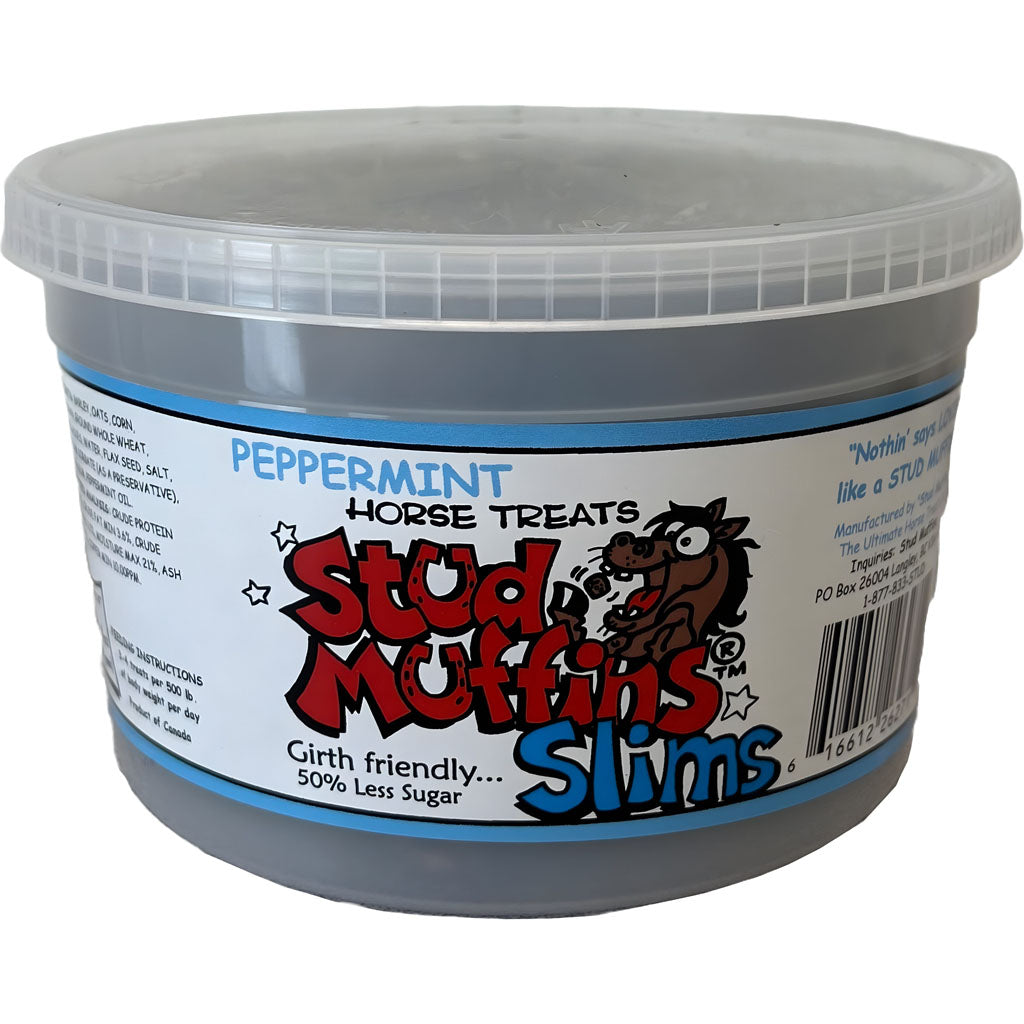 Stud Muffins Horse Treat Slim (PEPPERMINT, 1LB 4OZ)