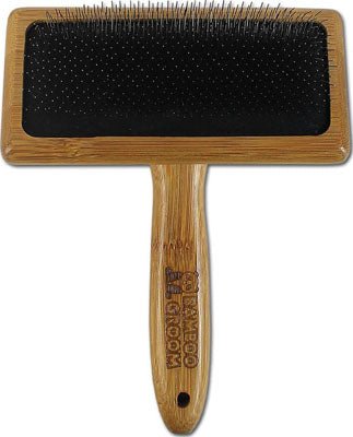 Bamboo Groom Slicker Brush (LG)