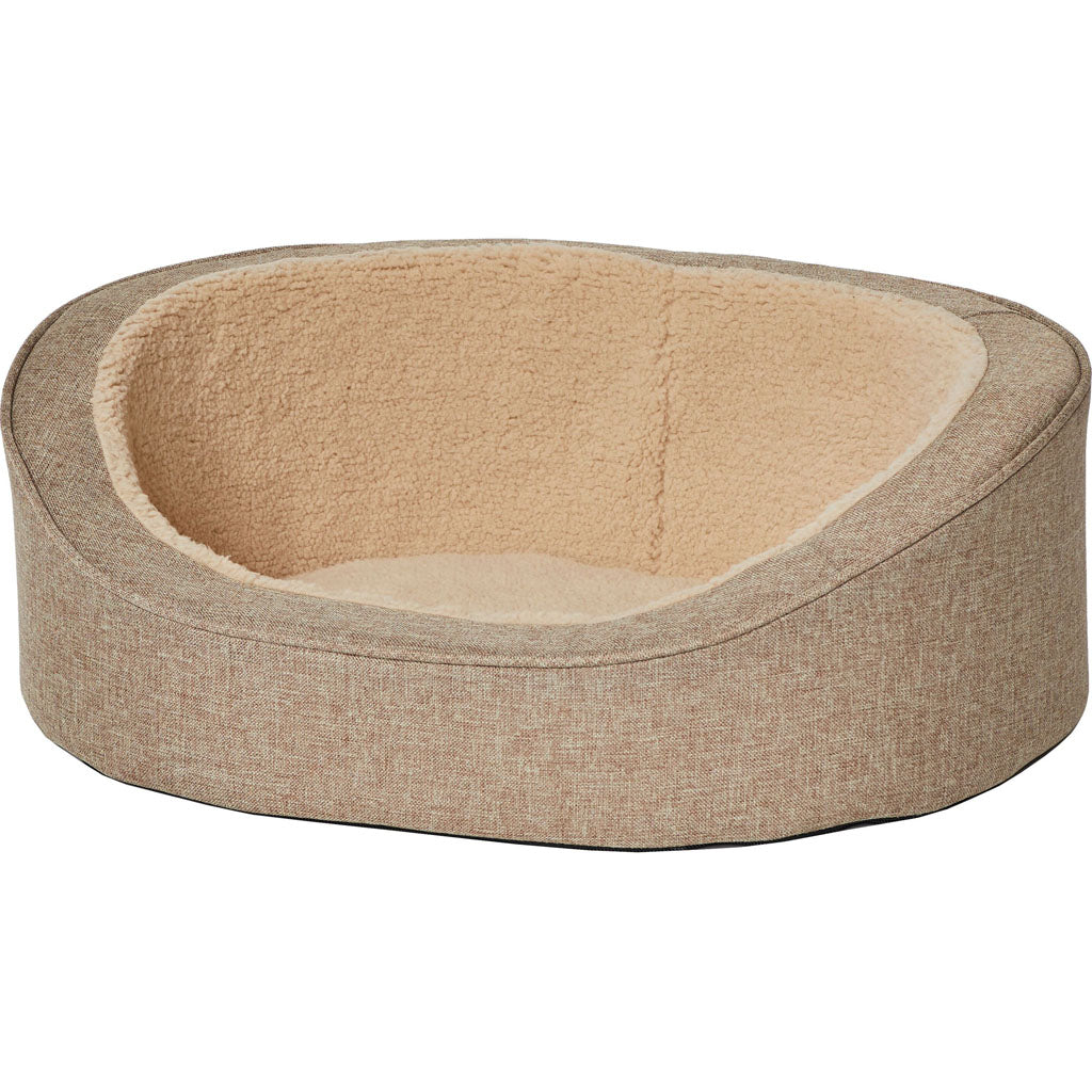 Quiet Time Deluxe Hudson Pet Bed (TAN, XS)