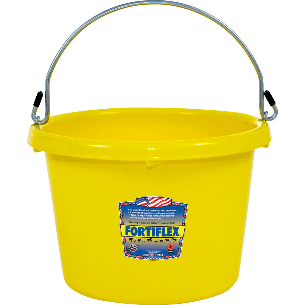 Fortiflex Utility Pail (MELLOW YELLOW, 8 QT)