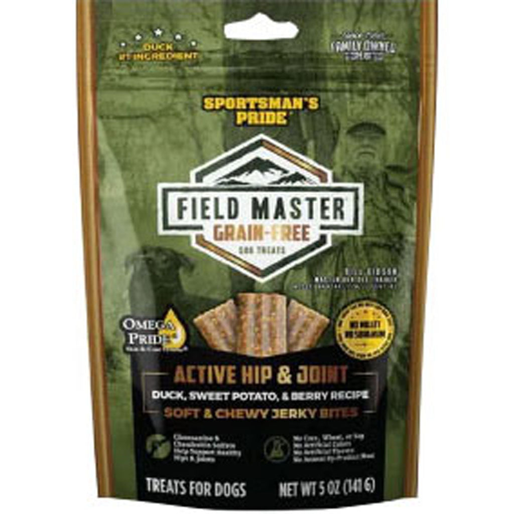 Field Master Active Hip & Joint Gf Dog Treats (DUCK/SWT POT/BE, 5 OZ)