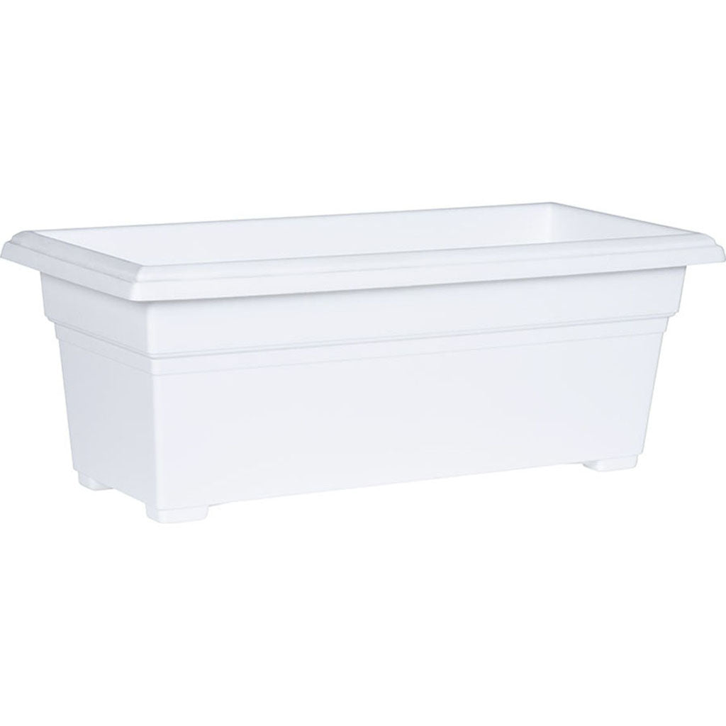Countryside Patio Planter (WHITE, 27 IN)