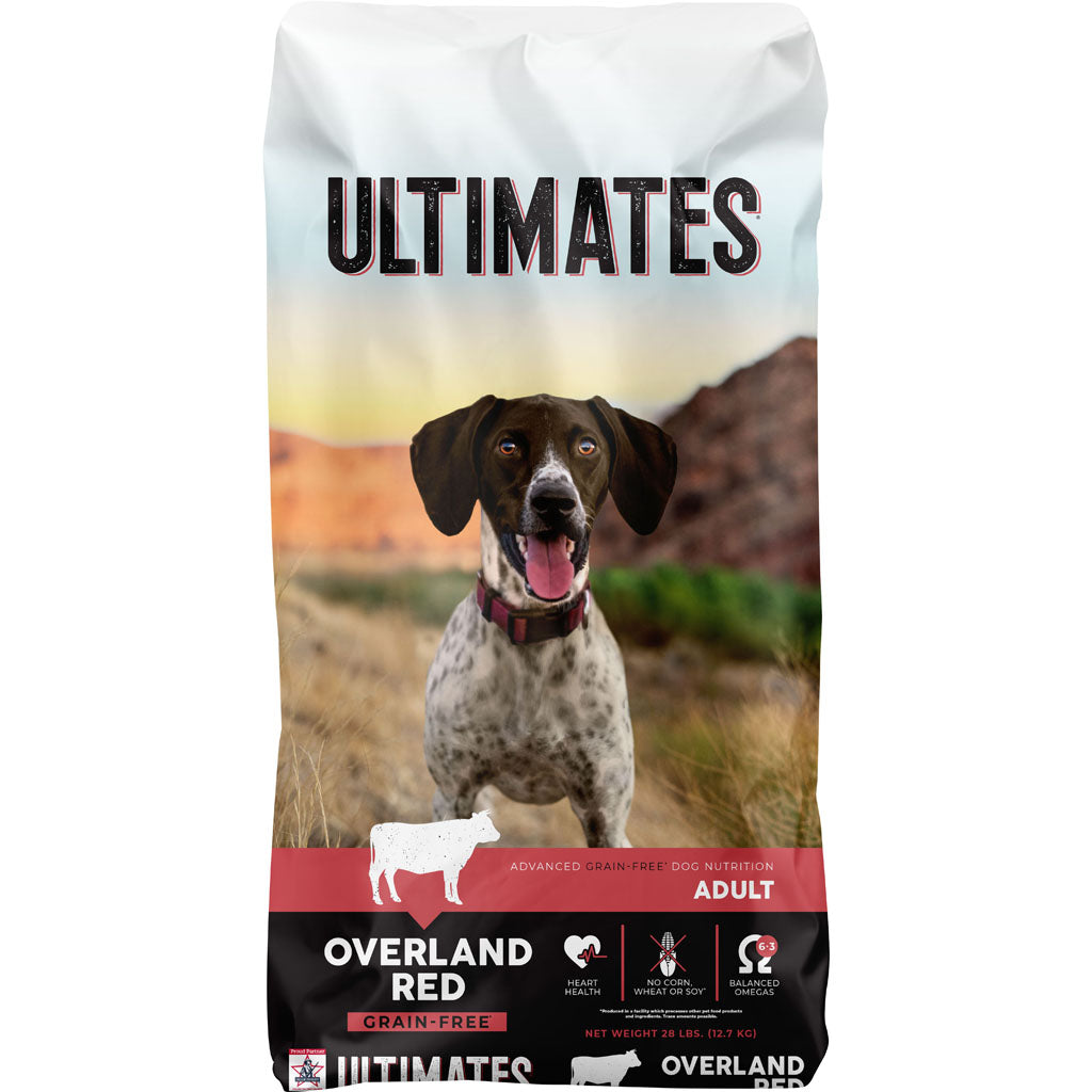 Ultimates Overland Red Grain Free Dog Food (BEEF, 28 LB)