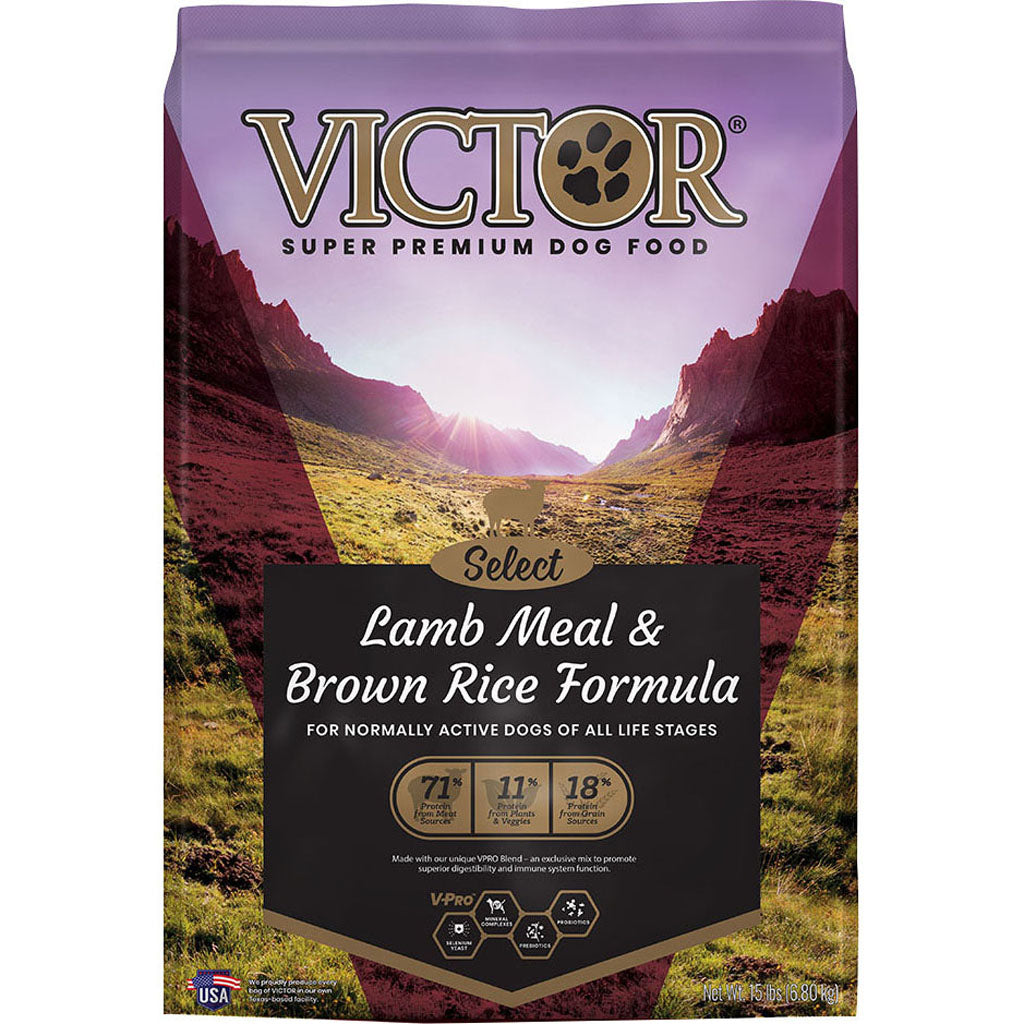 Select Dog Food (LAMB /BROWN RIC, 15 LB)