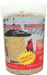 Pine Tree Farms Classic Seed Log (CARDINAL SAFFLO, 72 OZ)