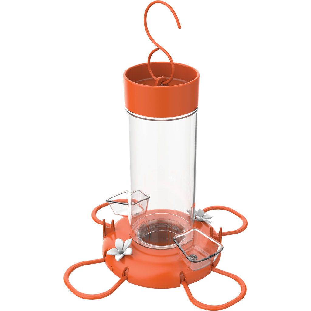 Orange Blossom Glass Oriole Feeder (ORANGE, 30 OZ)