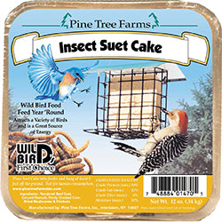 Pine Tree Farms Suet Cake (INSECT, 12 OZ)