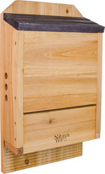 Triple Chamber Bat House (CEDAR, 20.5X12X5 IN)
