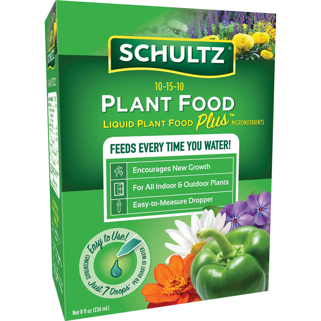 Plant Food Plus Liquid Plant Food 10-15-10 (8 OZ)