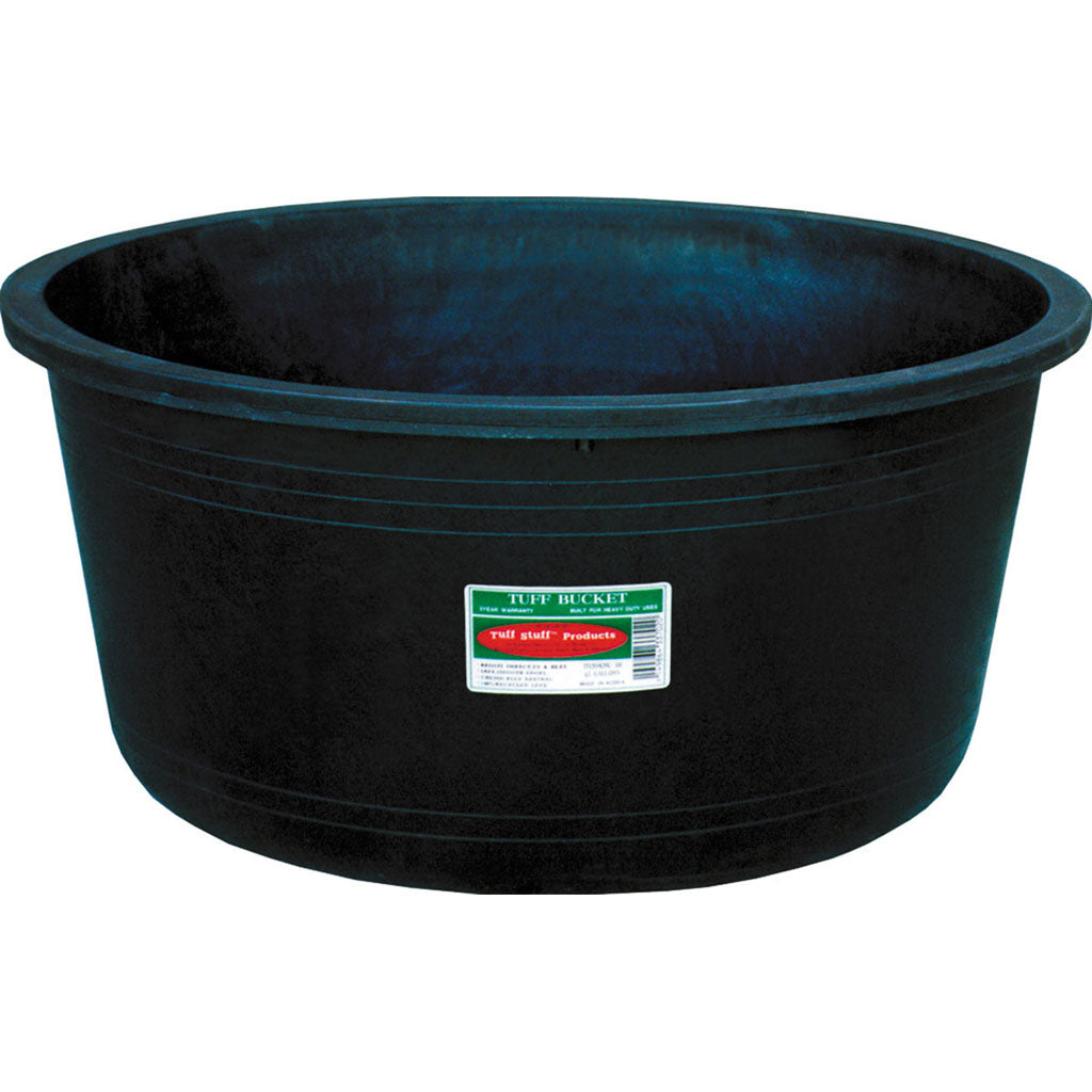 Tuff Stuff Round Tub (BLACK, 64 GAL)