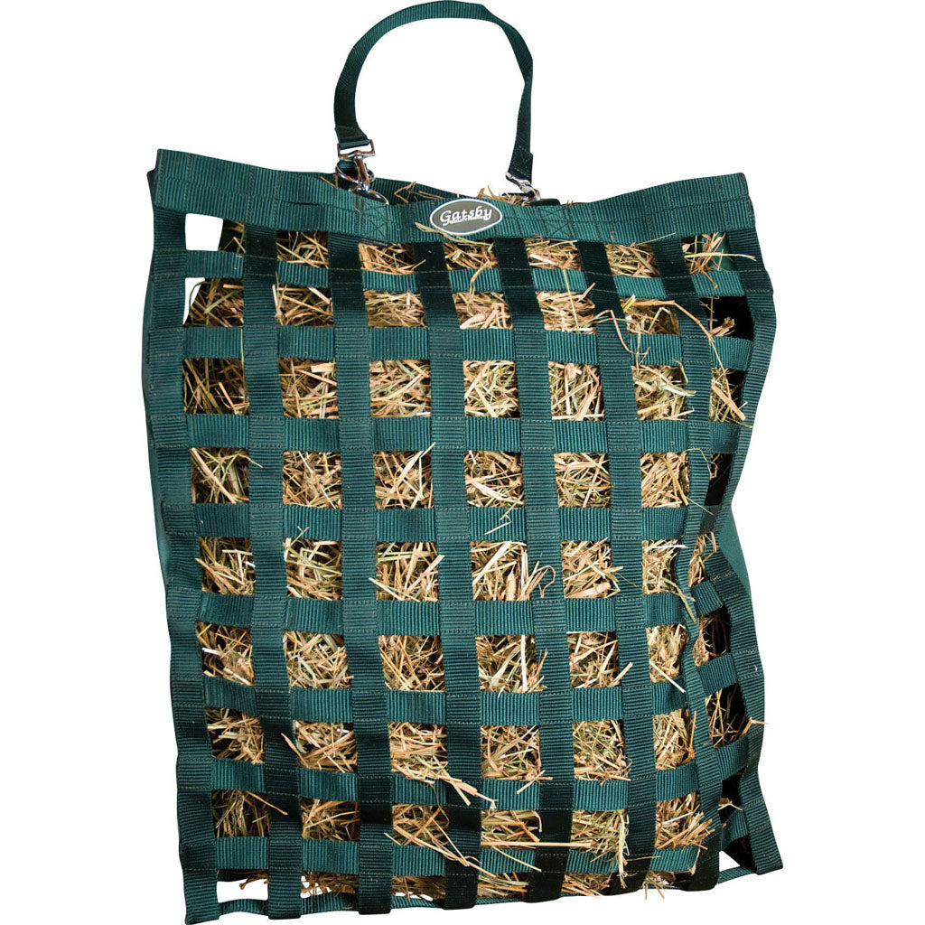 Gatsby All Natural Slow Hay Feeder (HUNTER GREEN, 20X27X6.5 IN)