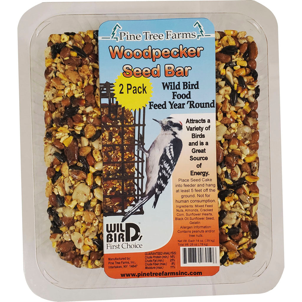 Pine Tree Farms Seed Bar (WOODPECKER, 14 OZ-2 PK)