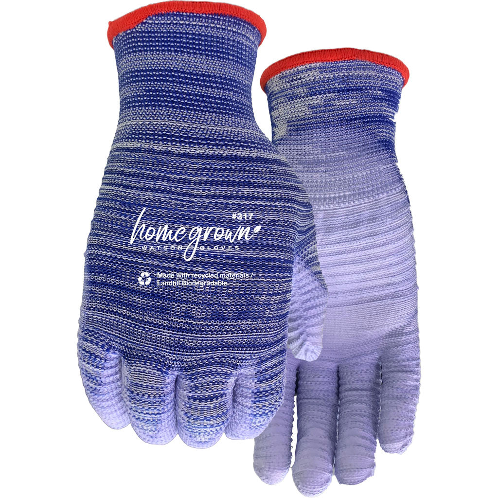 Watson Gloves Ladys Lite As A Feather Wastenot (PURPLE, LG)