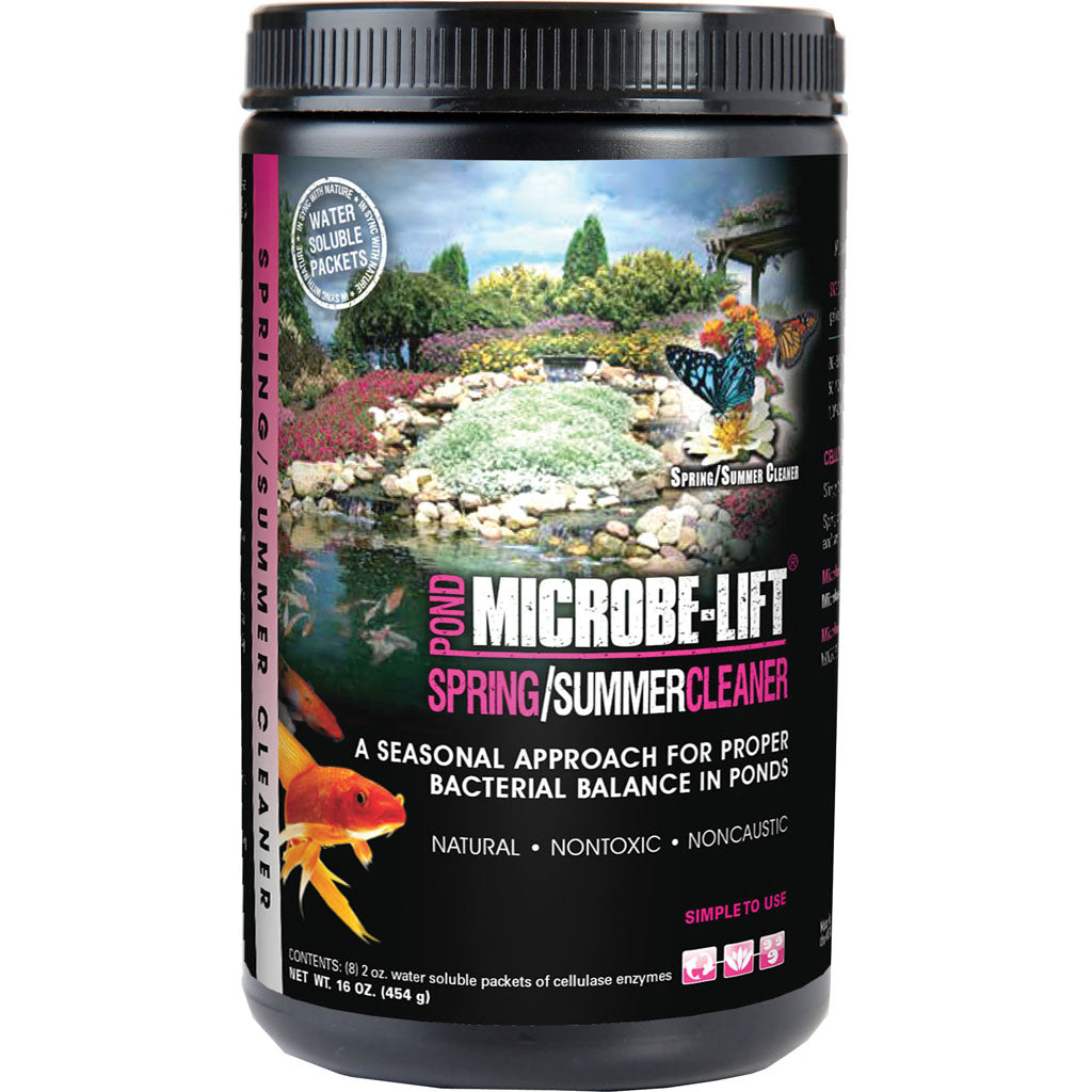 Microbe-Lift Spring/Summer Pond Cleaner (2 OZ-8 PK)