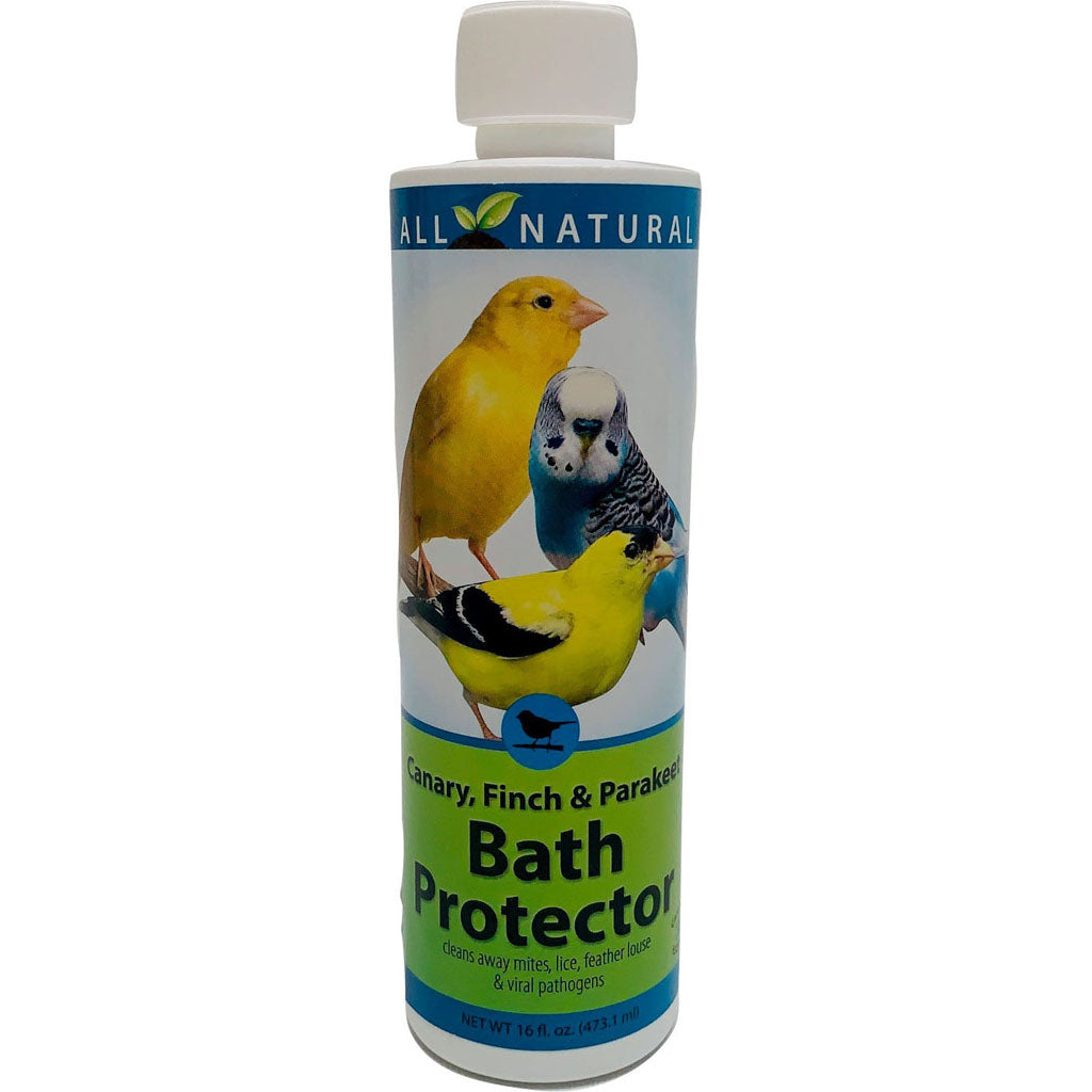 Canary Finch & Parakeet Bath Protector (16 OZ)