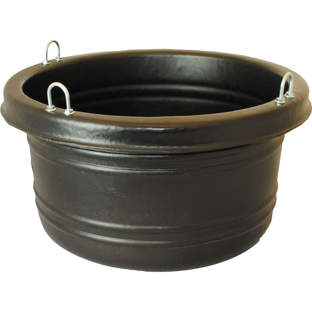 Horsemen'S Pride Feed Tub (BLACK, 30 QT-22X10 IN)