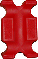 Horsemen'S Pride Jump Block (RED, 2 PK)