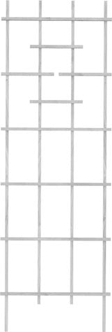 Wood Ladder Garden Trellis (WHITE, 72 IN)