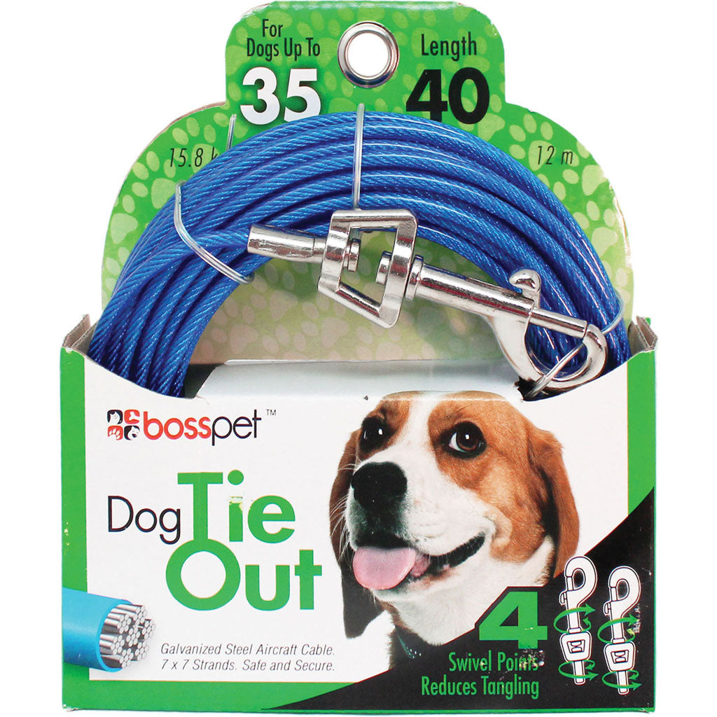 Boss Pet Tie-Out Swivel Snap (40 FT)