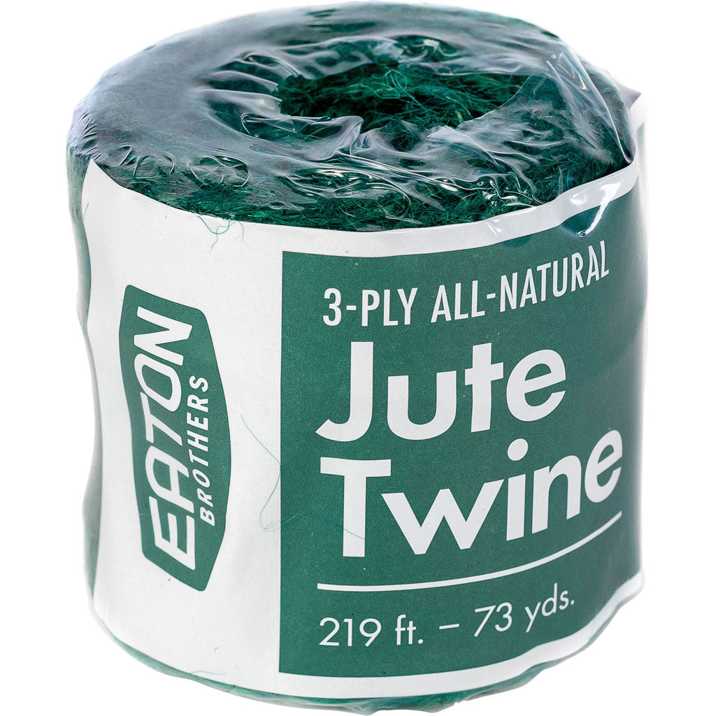 Eaton Jute Twine Ball (GREEN, 219 FT)