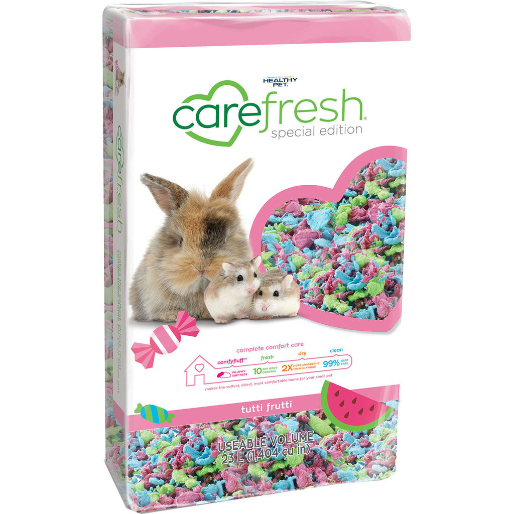 Carefresh Small Pet Bedding (TUTTI FRUTTI, 23L)