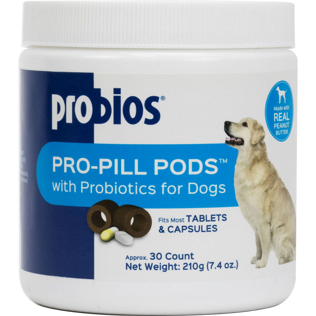 Probios Pro-Pill Pods W/Probiotics For Large Dogs (PEANUT BUTTER, 30 CT)