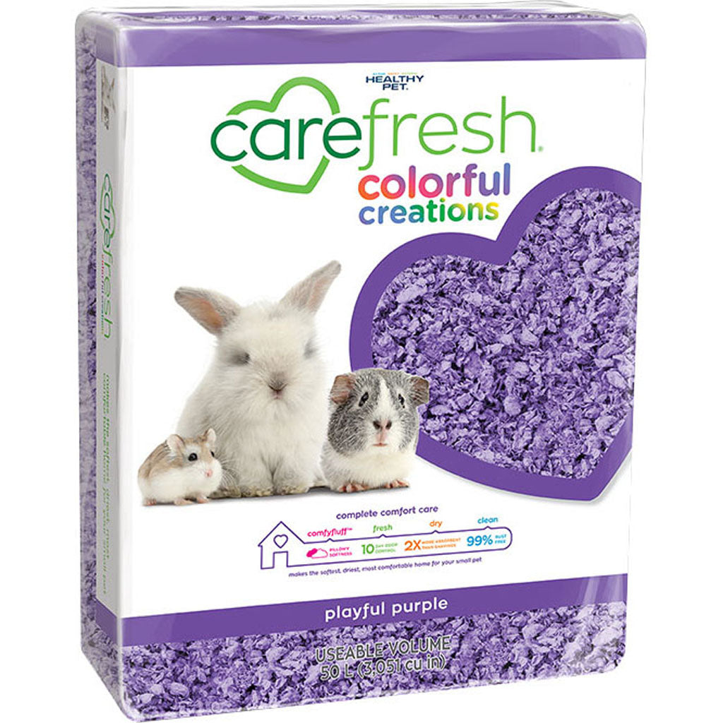 Carefresh Small Pet Bedding (PURPLE, 50 L)