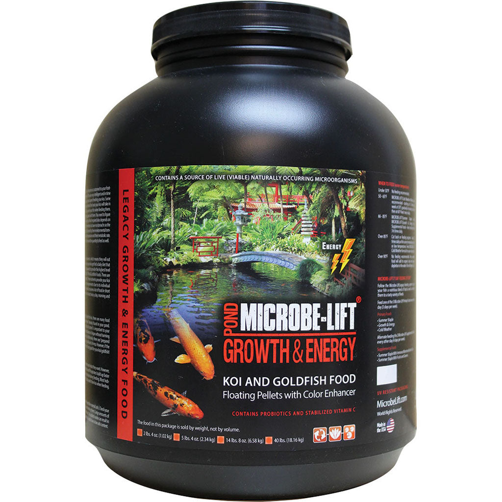 Microbe-Lift Growth & Energy Koi & Goldfish Food (5.25 LB)