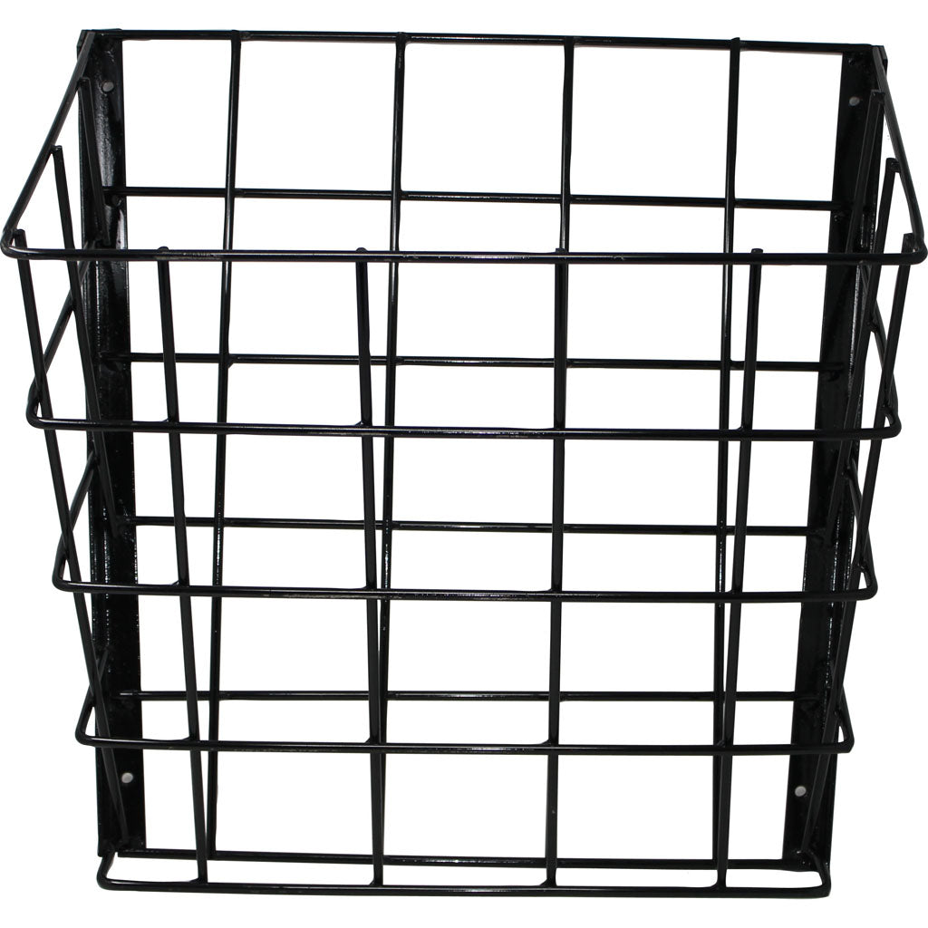 Sheep & Goat Basket Hay Feeder (BLACK, 15 IN)