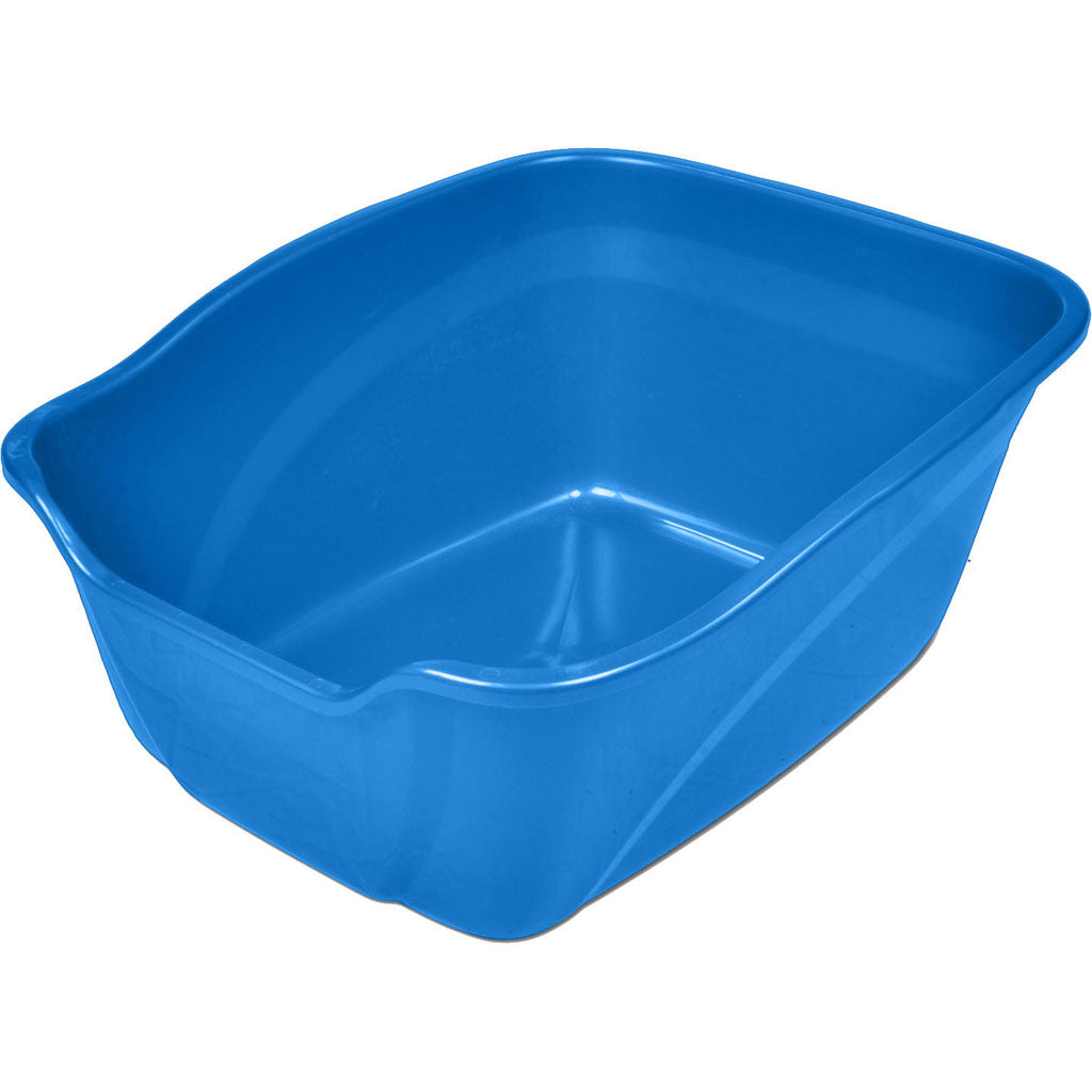 Van Ness High-Sides Cat Litter Pan (BLUE, 21X17.5X9 IN)