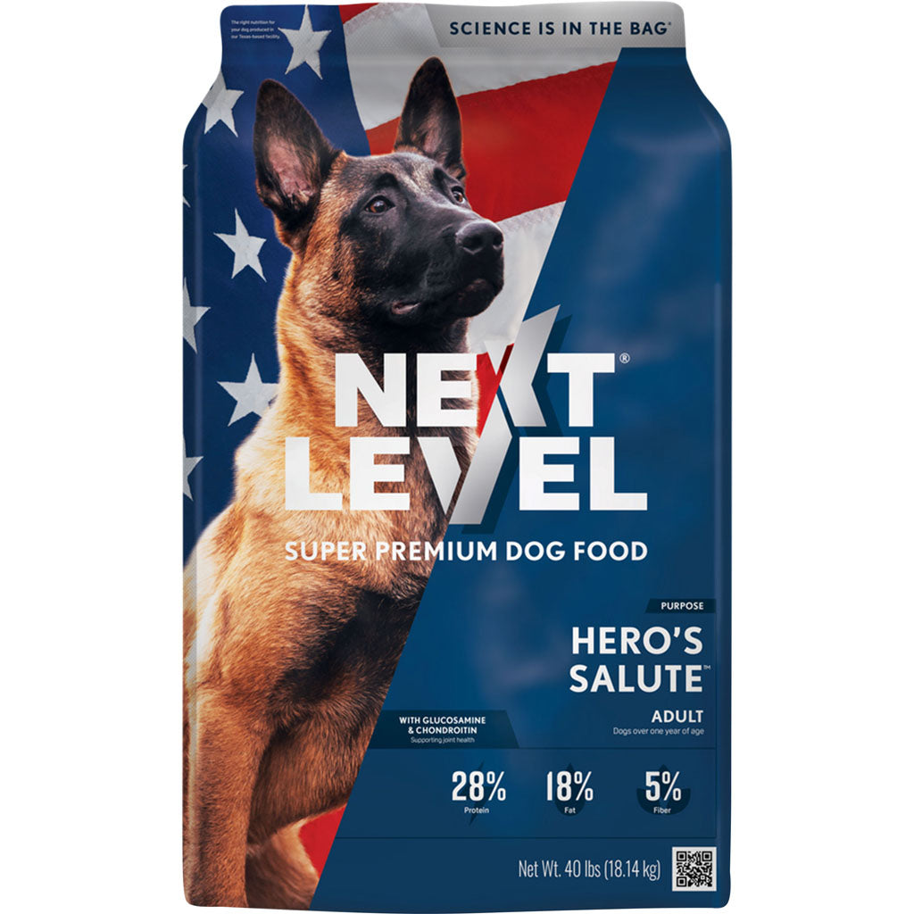 Next Level Hero'S Salute Adult Dog Food (40 LB)