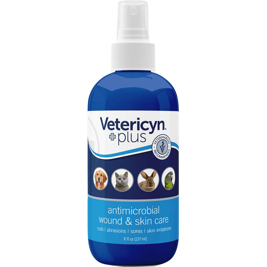 Vetericyn Plus Antimicrobial Wound & Skin Care (8 OZ)