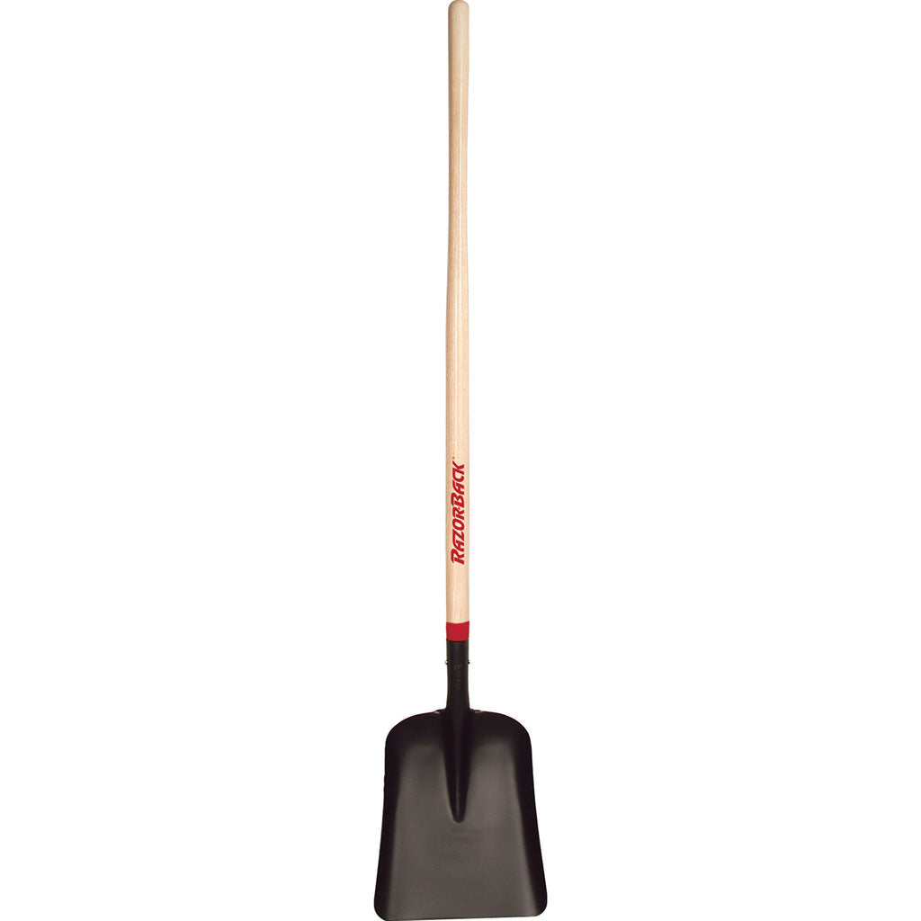 Razor-Back General Purpose Steel Scoop (58.75 IN)