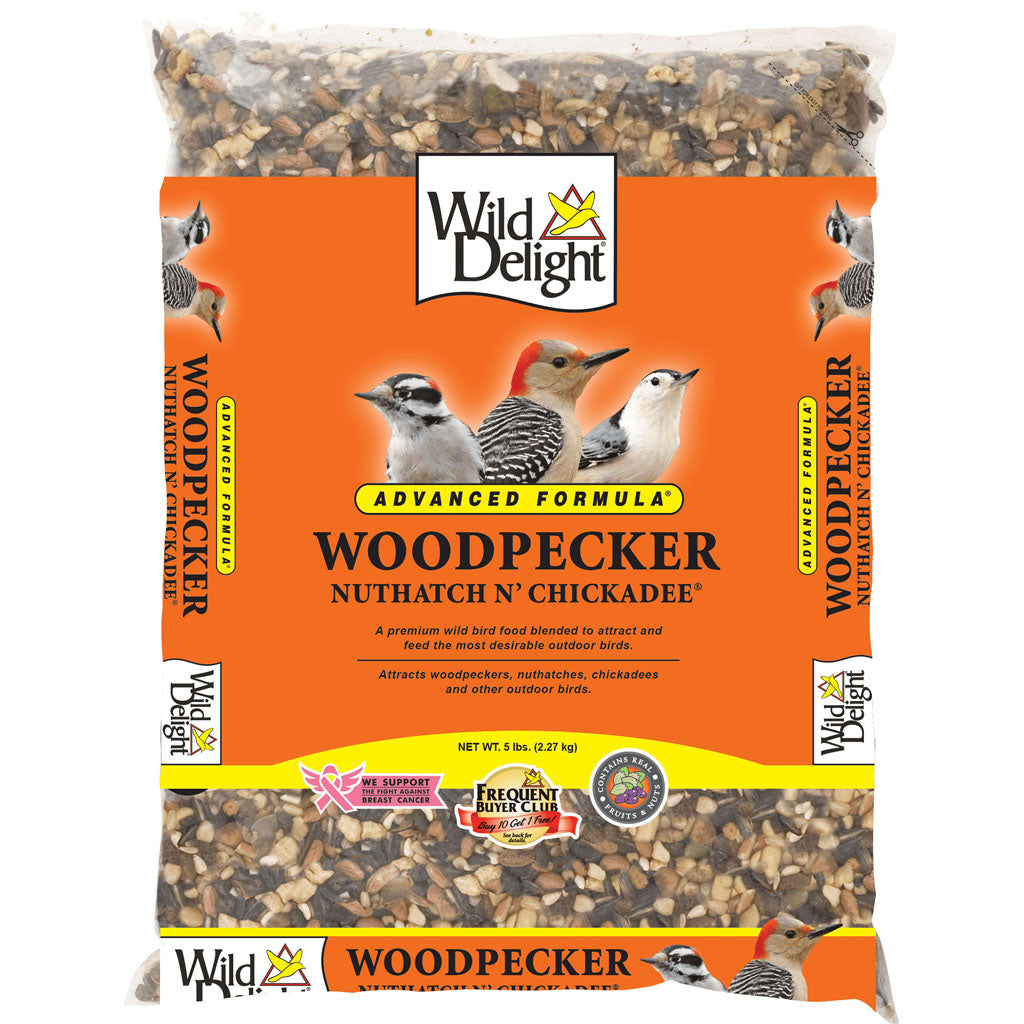 Wild Delight Woodpecker Nuthatch N Chickadee (5 LB)