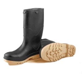 Tingley Stormtracks Youth Rain Boot (BLACK, SZ 4)