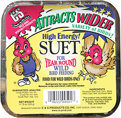 C&S Treat Suet (HIGH ENERGY, 11.75 OZ)