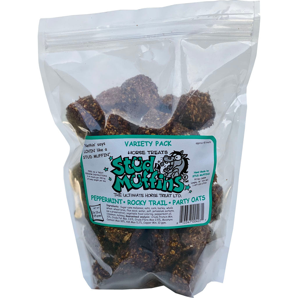 Stud Muffins Horse Treat Variety Pack Tub (VARIETY, 45 OZ)