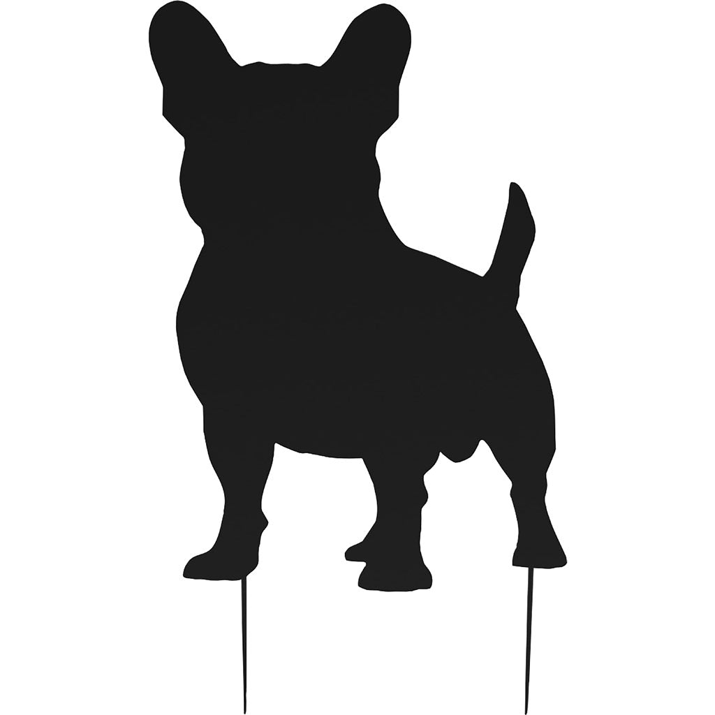 French Bulldog Shadow Yard Stake (24 IN)