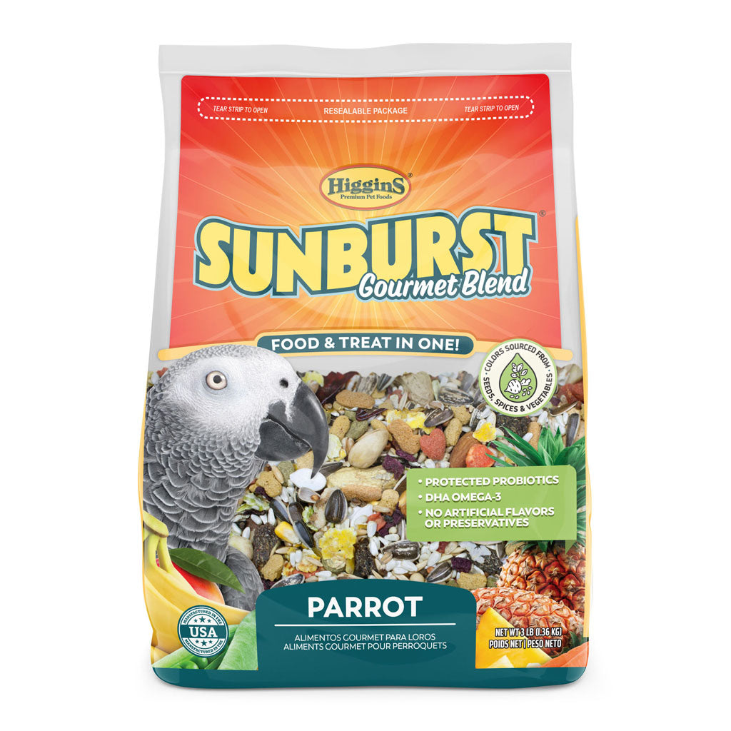 Sunburst Gourmet Blend Parrot (3 LB)